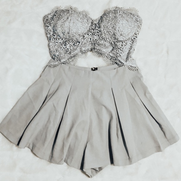 Bustier Romper - Picture 1 of 8